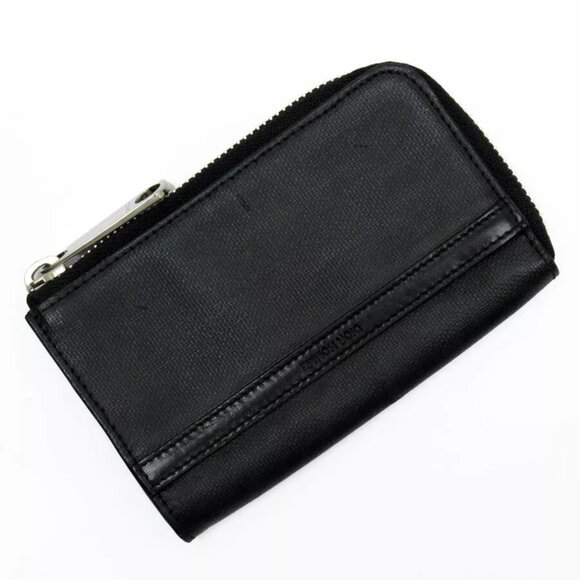 Auth DIOR HOMME Coin case black leather - Picture 1 of 9